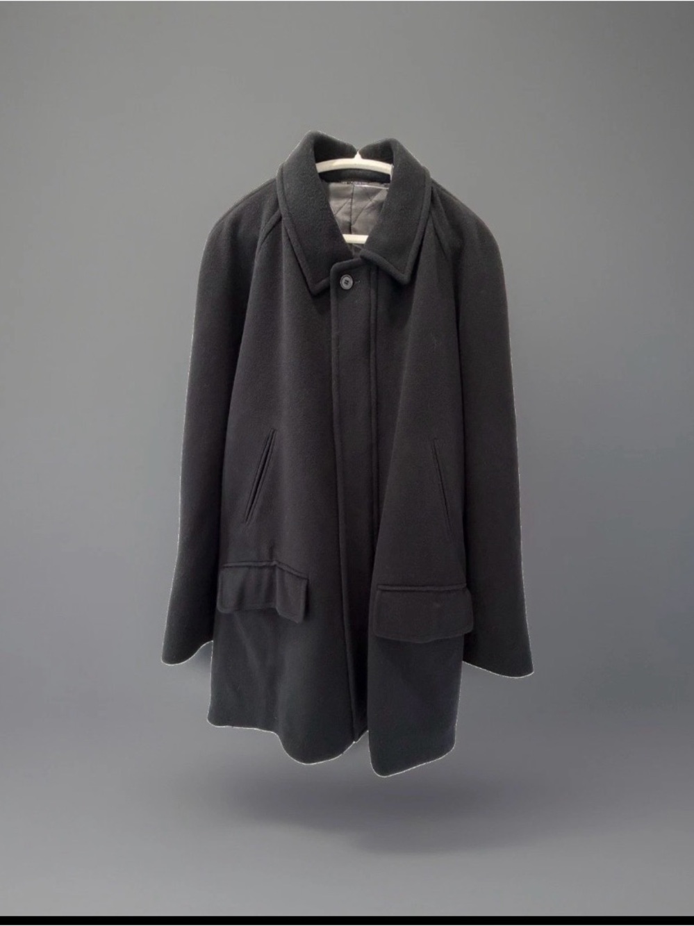 Lauren Ralph Lauren 100% Wool Car Women’s Coat Quilted Lining Black - Size XL